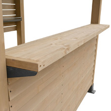 2.7m Igor Cedar Wood Gazebo Bar